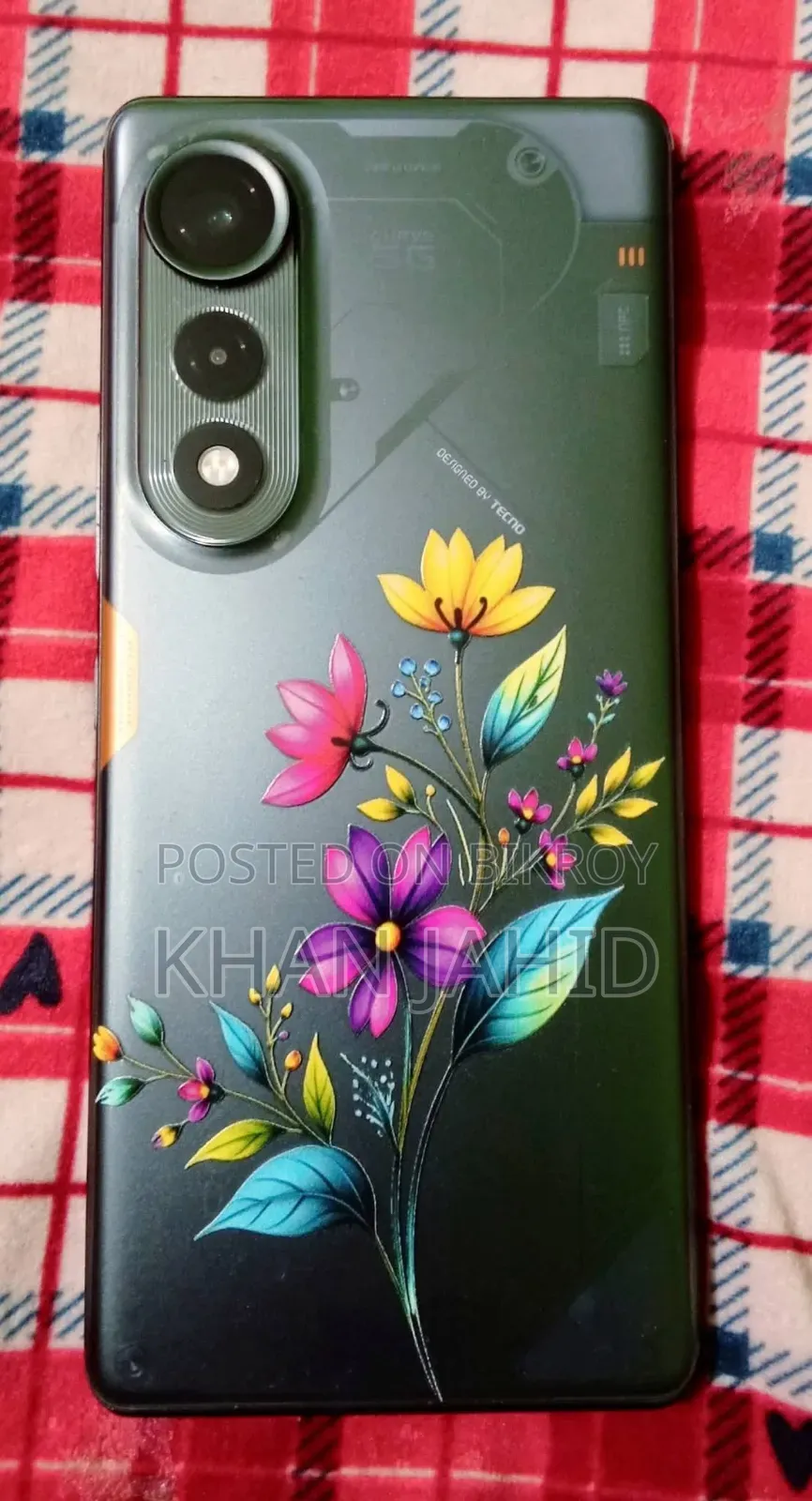 টেকনো পোভা কার্ভ ২৫৬ জিবি কালো