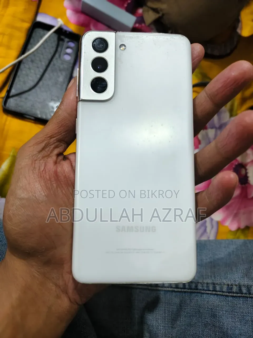 New Samsung Galaxy S21 5G 128 GB White
