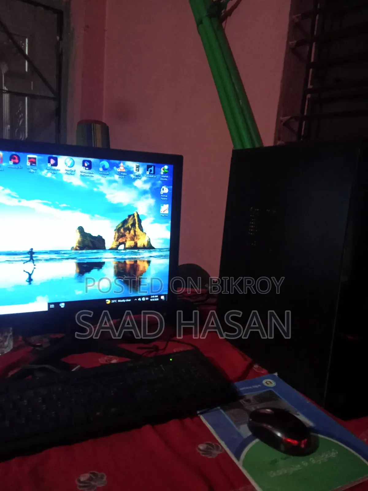 Desktop Computer MSI 6GB AMD A4 HDD 1T