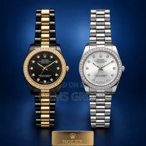 Luxury Design Watch Combo for Men – 2 Pieces – Black Gold and Silver
