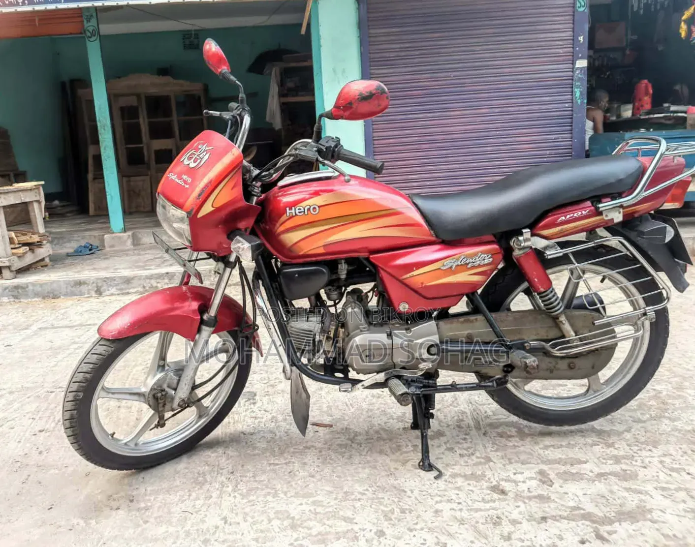 Hero Splendor Plus 2014 Red