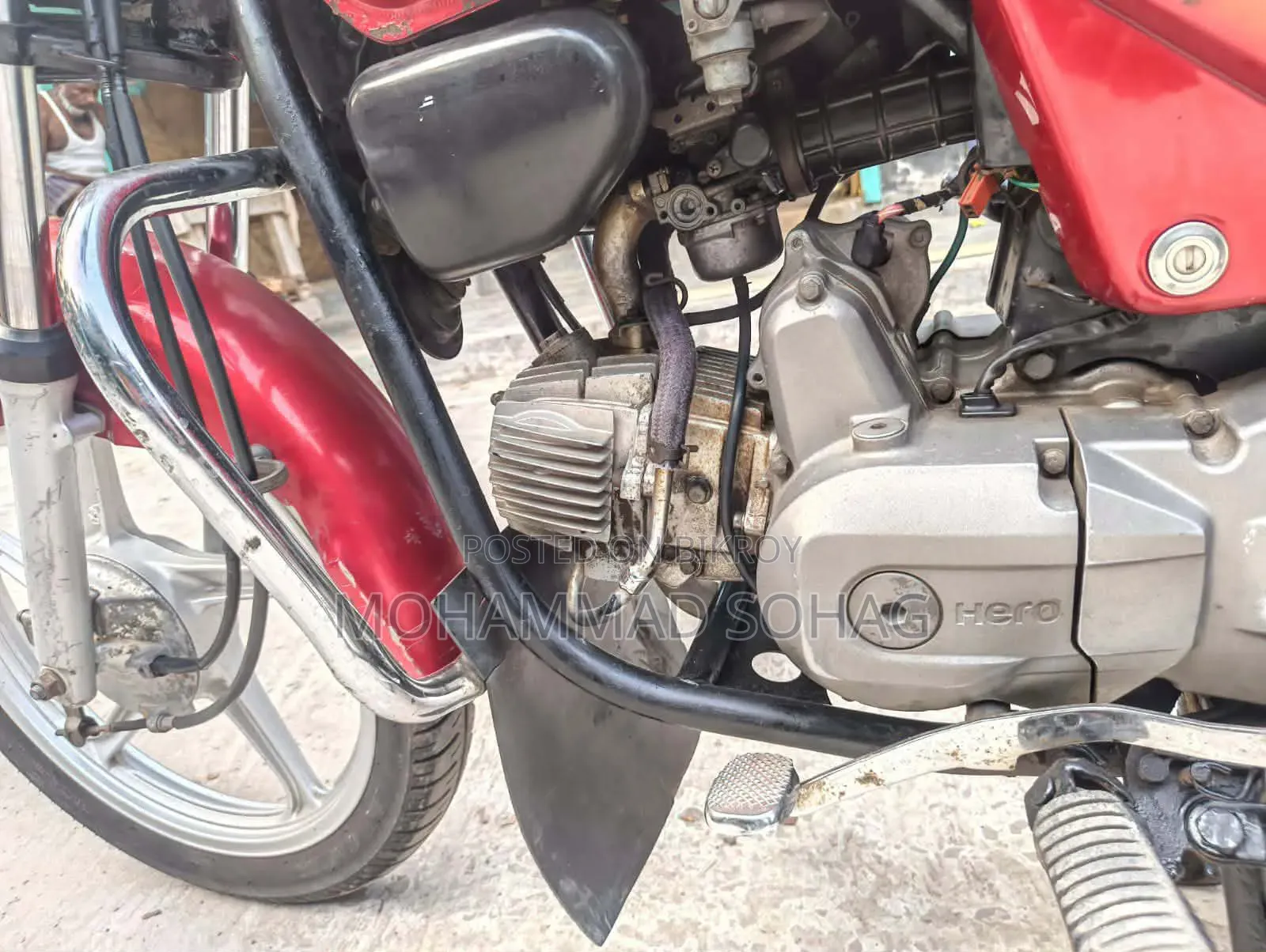 Hero Splendor Plus 2014 Red