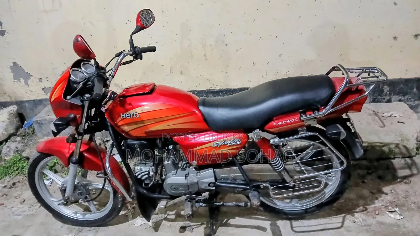 Hero Splendor Plus 2014 Red