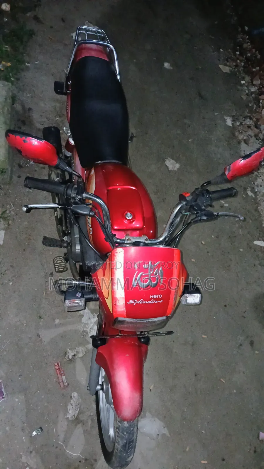 Hero Splendor Plus 2014 Red