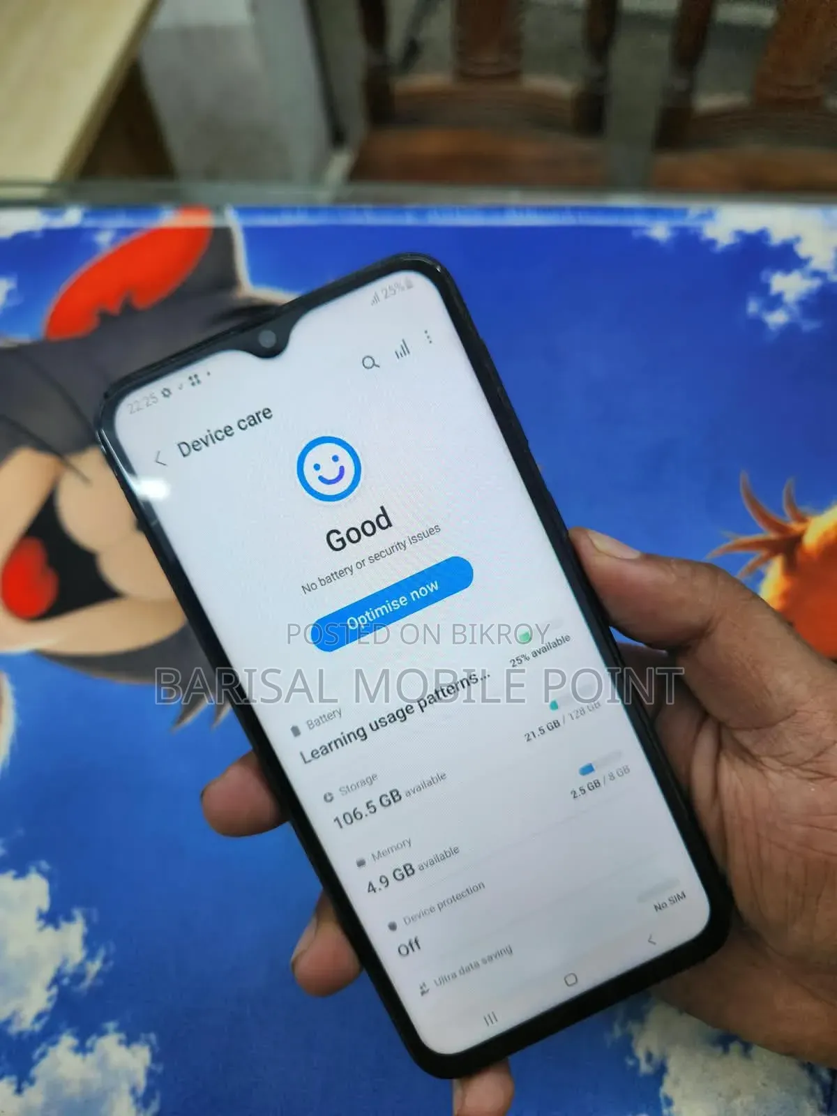 Samsung 128 GB Blue