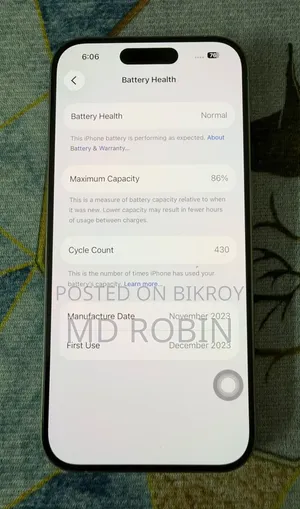 Apple iPhone 15 Pro 128 GB Silver