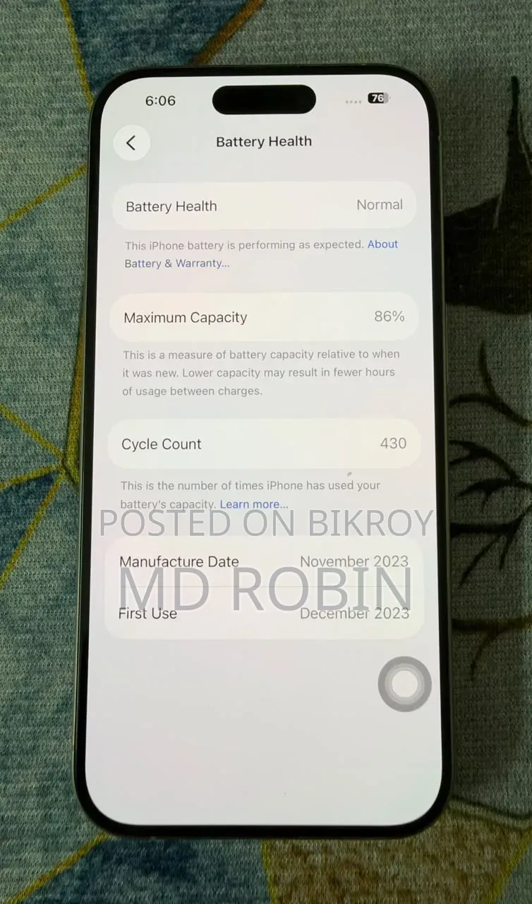 Apple iPhone 15 Pro 128 GB Silver