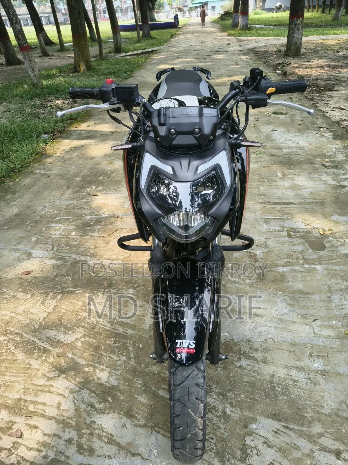 TVS Apache 160 4V 2023 Black