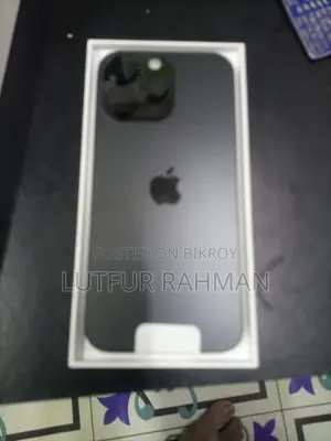 অ্যাপল আইফোন ১৬ প্রো ম্যাক্স ২৫৬ জিবি ব্ল্যাক