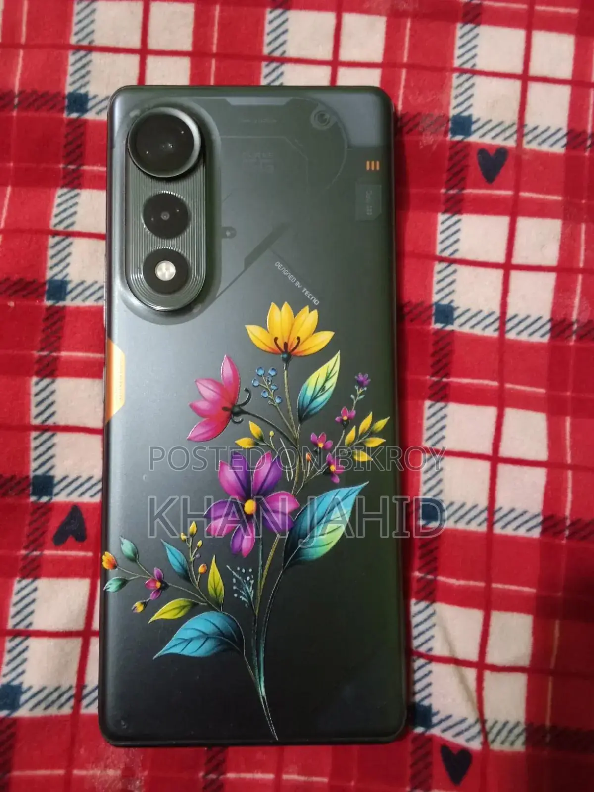 টেকনো পোভা কার্ভ ২৫৬ জিবি কালো