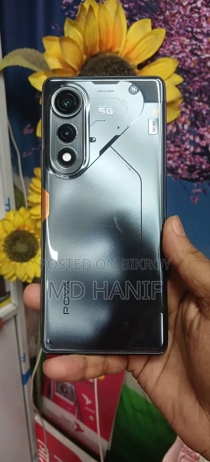 টেকনো পোভা কার্ভ ২৫৬ জিবি ব্ল্যাক