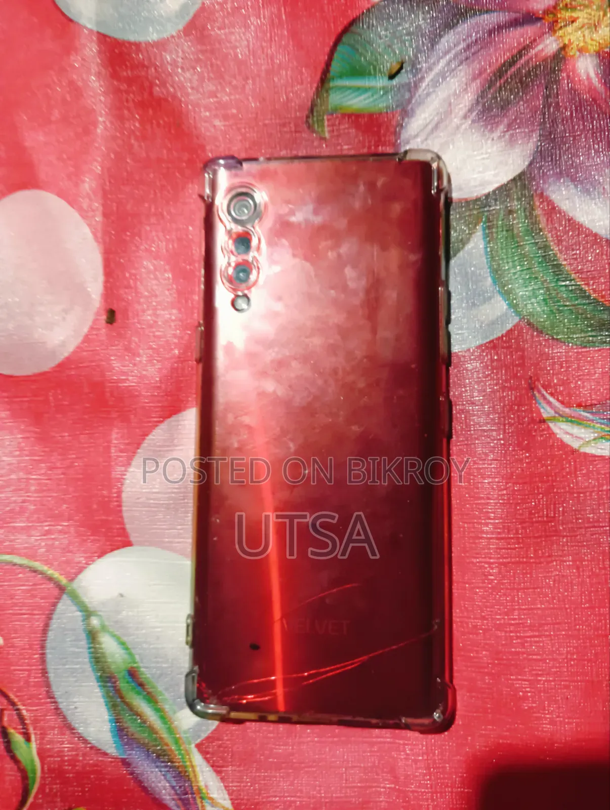 এলজি ভেলভেট ৫জি ১২৮ জিবি রেড