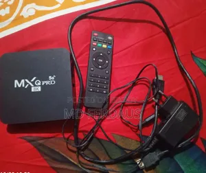 TV Box and Remote for sale.