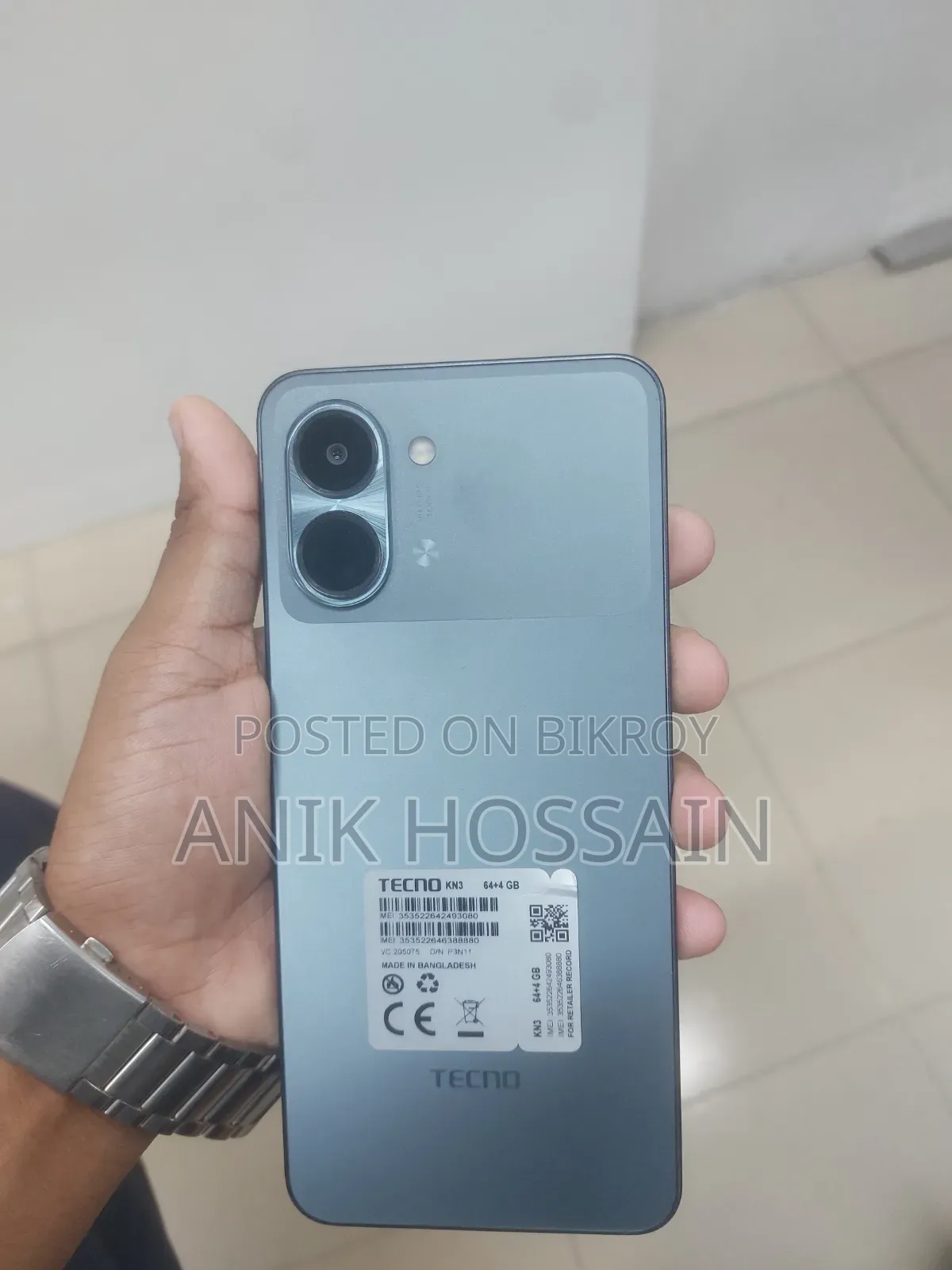 Tecno Spark Go 3 64 GB Blue