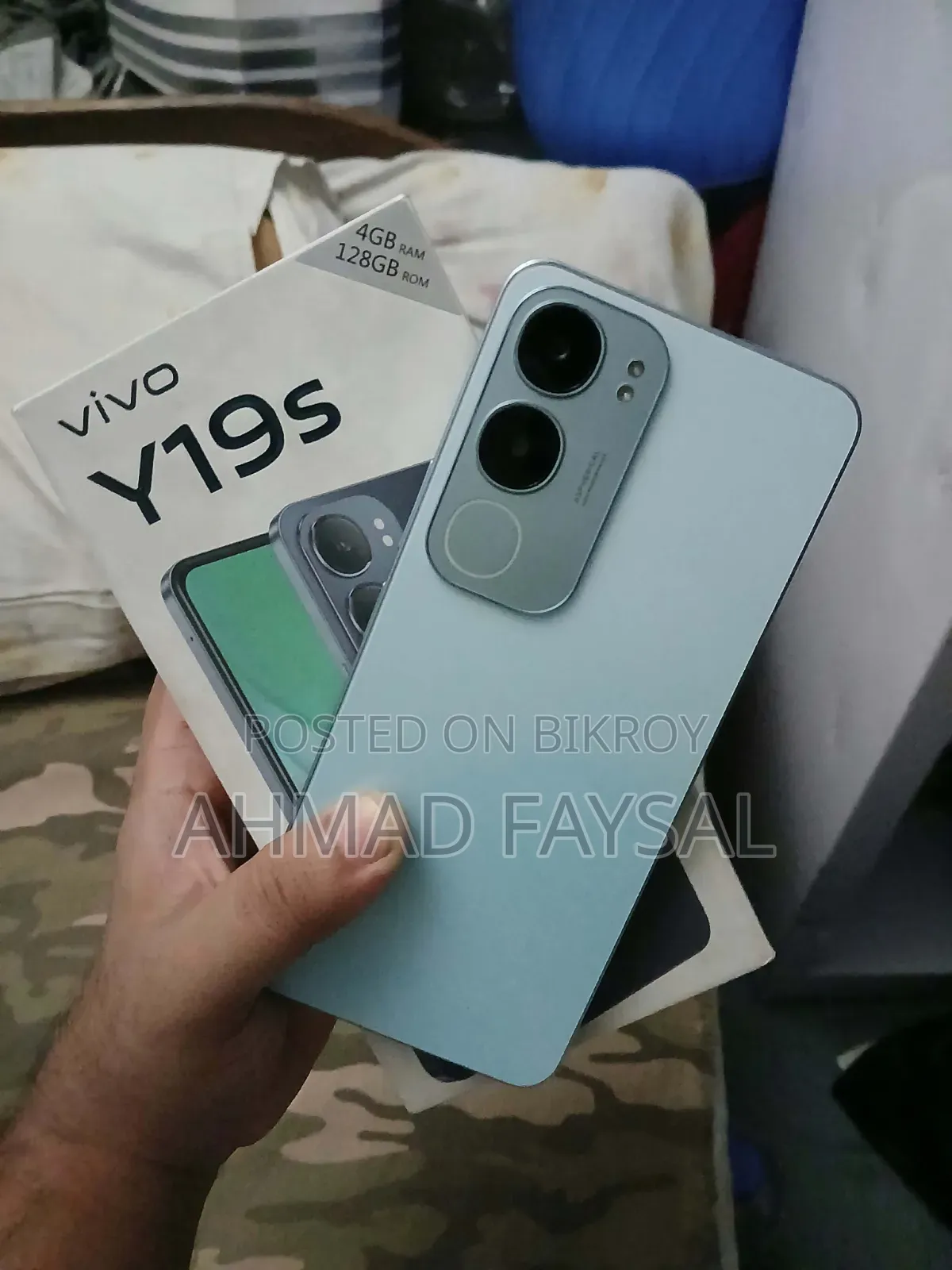 Vivo Y19s 128 GB Blue
