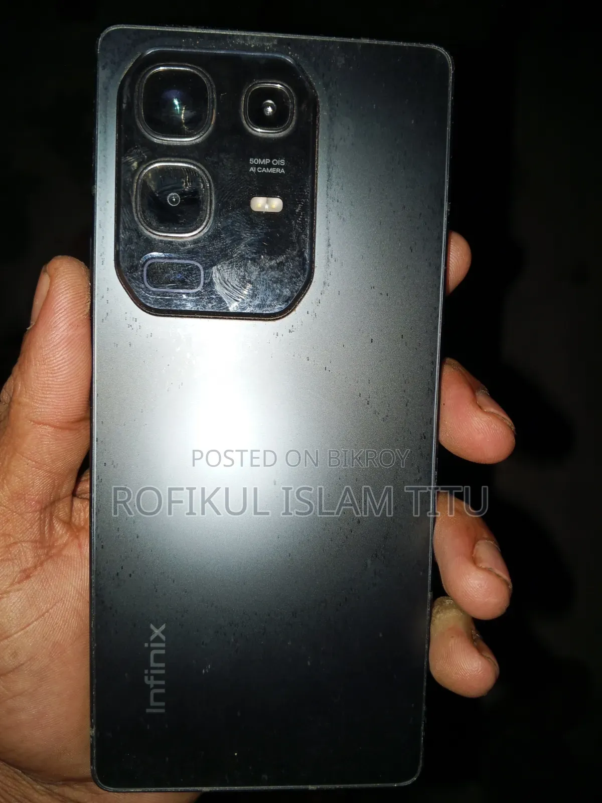 ইনফিনিক্স নোট ৫০ প্রো ২৫৬ জিবি ব্ল্যাক