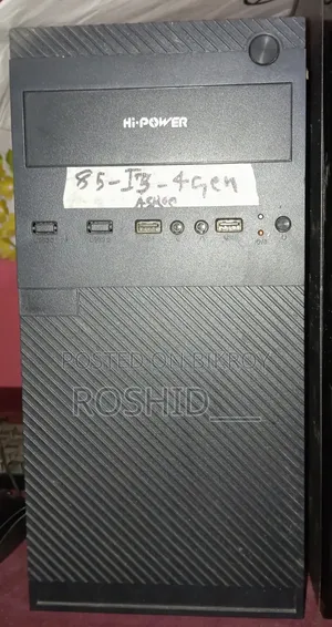 ডেস্কটপ কম্পিউটার 4GB ইন্টেল কোর i3 এইচডিডি 500GB