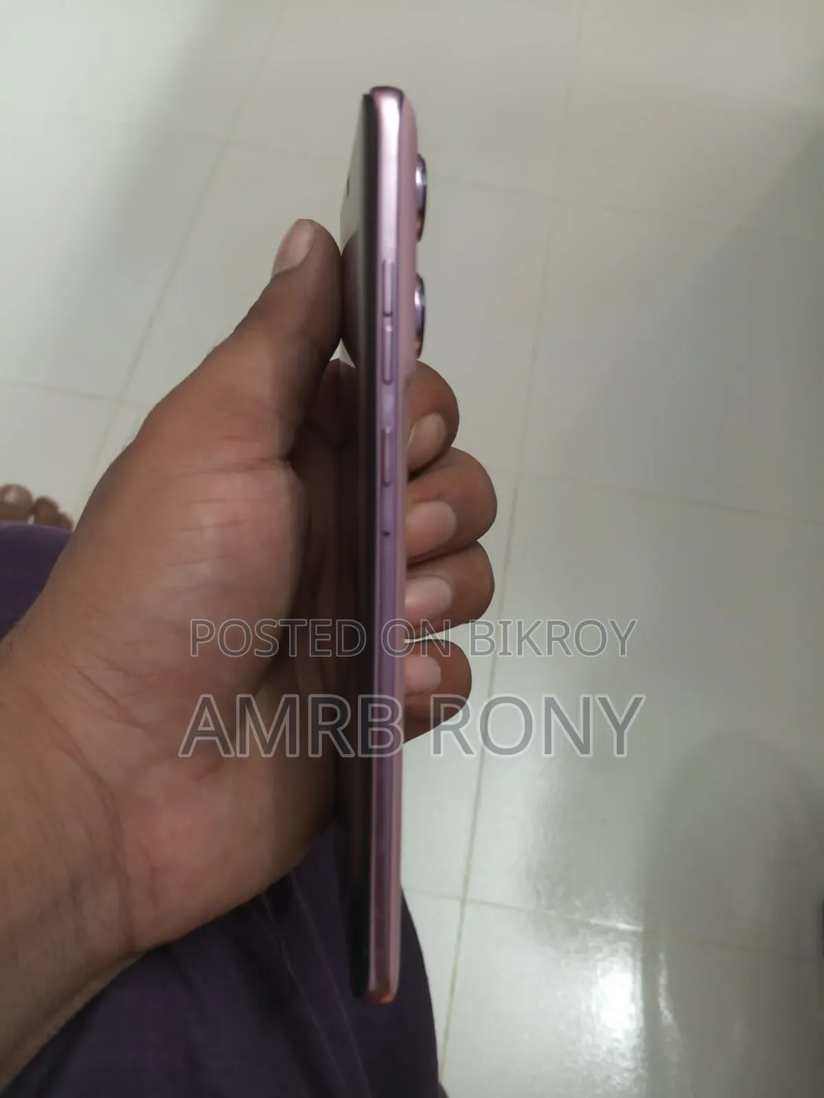 নিউ মোটোরোলা এজ ৬০ ফিউশন ২৫৬ জিবি রোজ গোল্ড