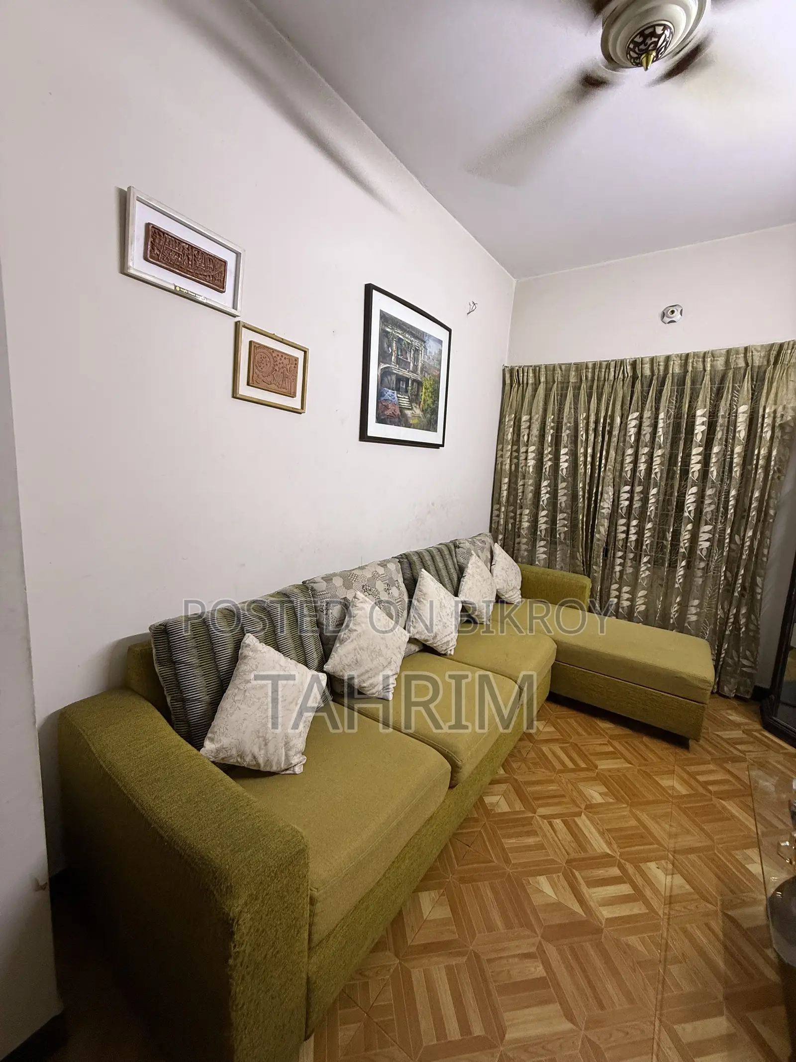 ৫ সিটার এল শেপড সোফা সেট