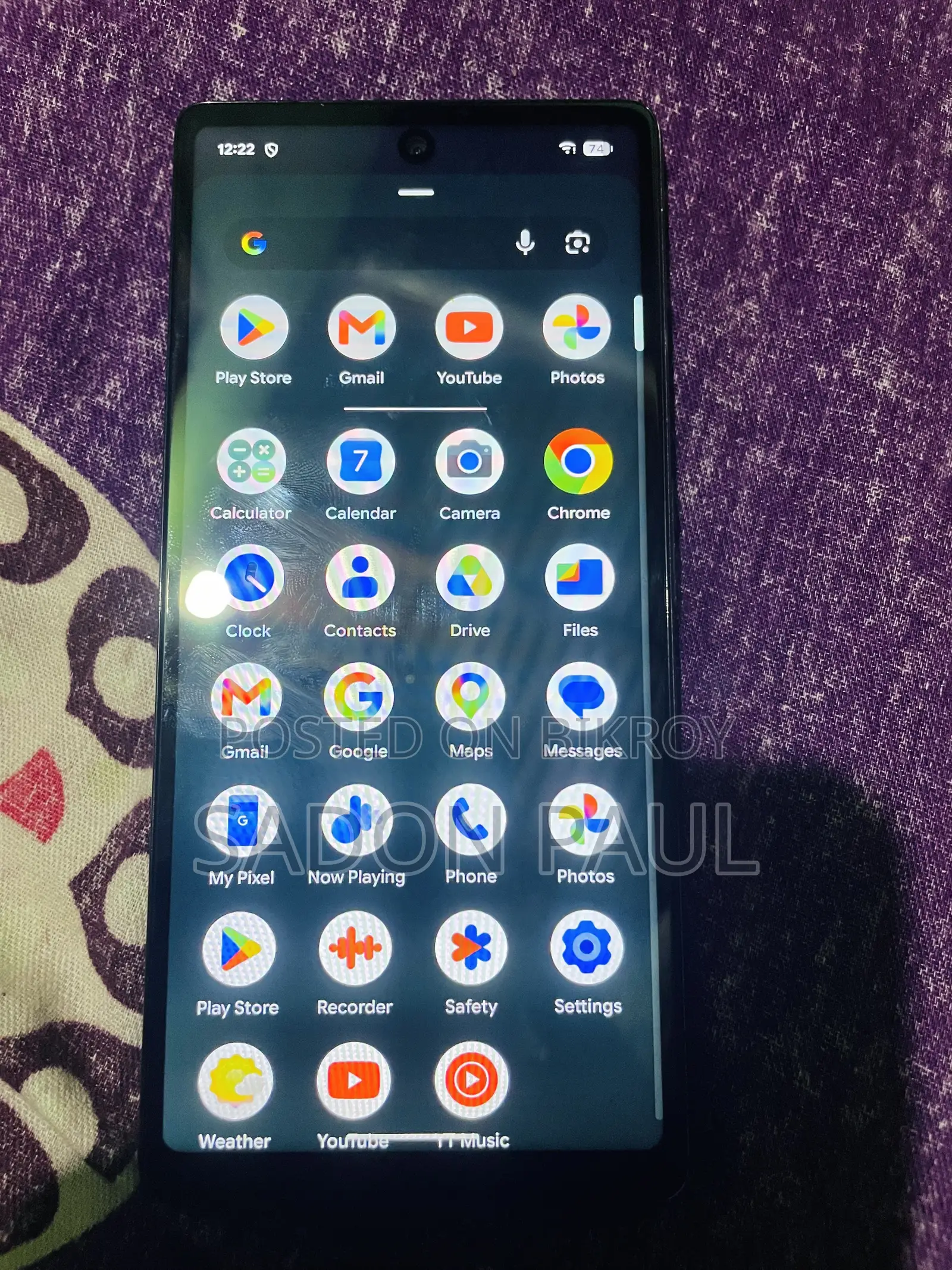 গুগল পিক্সেল ৬এ ১২৮ জিবি সাদা