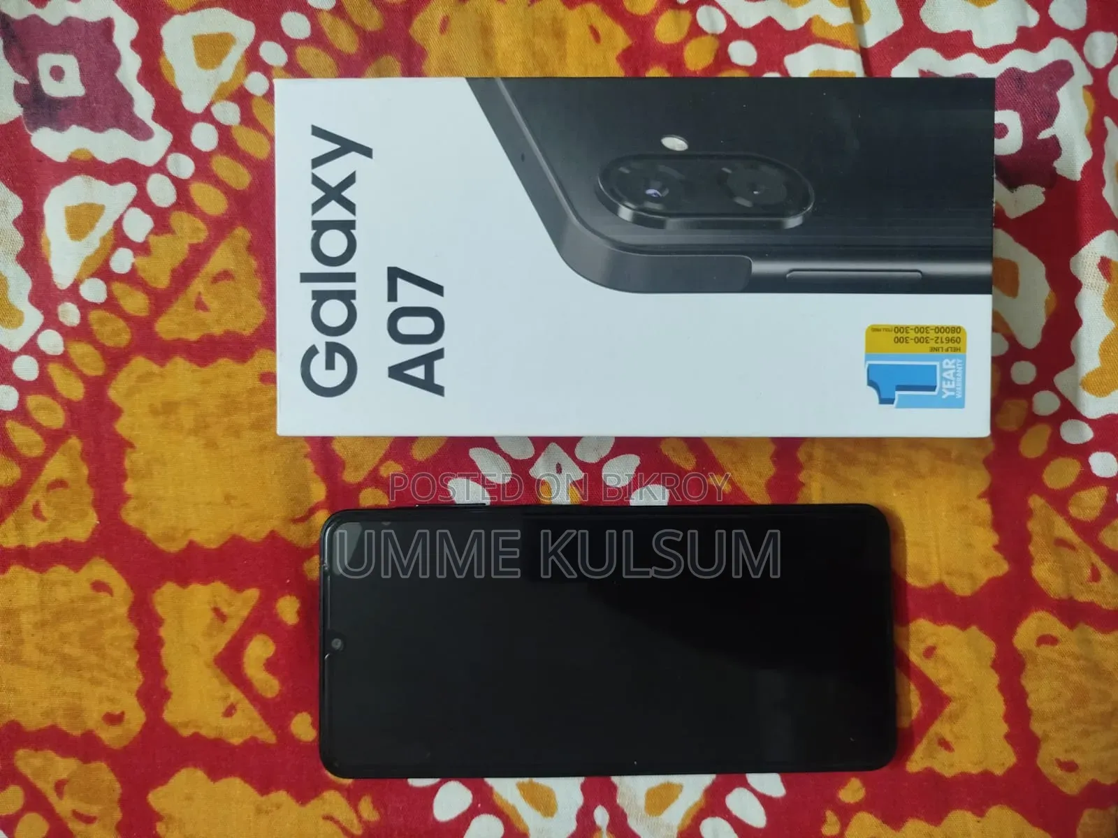 Samsung Galaxy A07 64 GB Black