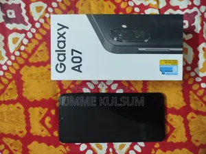 স্যামসাং গ্যালাক্সি এ০৭ ৬৪ জিবি ব্ল্যাক