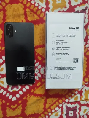 Samsung Galaxy A07 64 GB Black