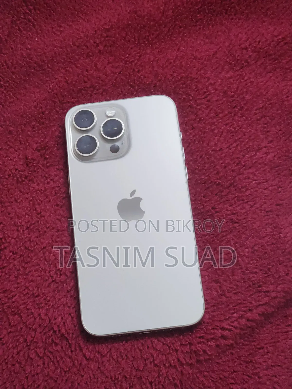 Apple iPhone 15 Pro Max 256 GB Silver
