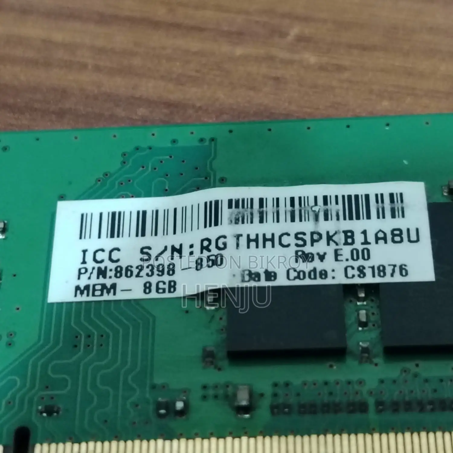 Laptop Ram Ddr4 8gb