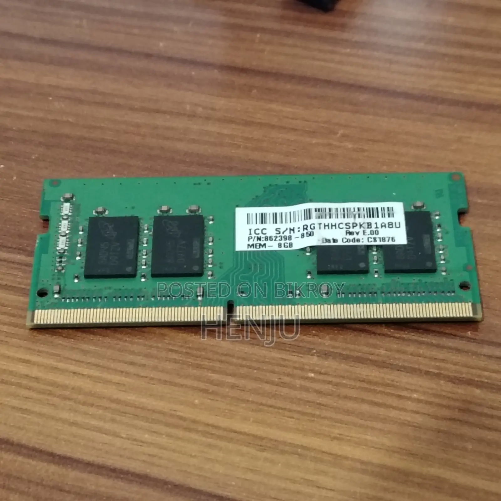 Laptop Ram Ddr4 8gb