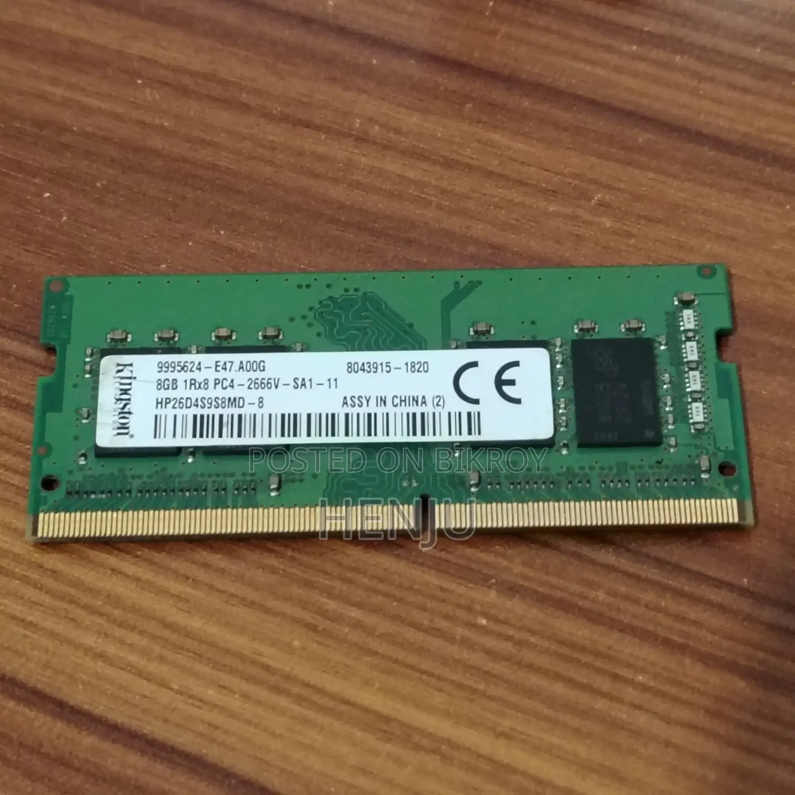 Laptop Ram Ddr4 8gb