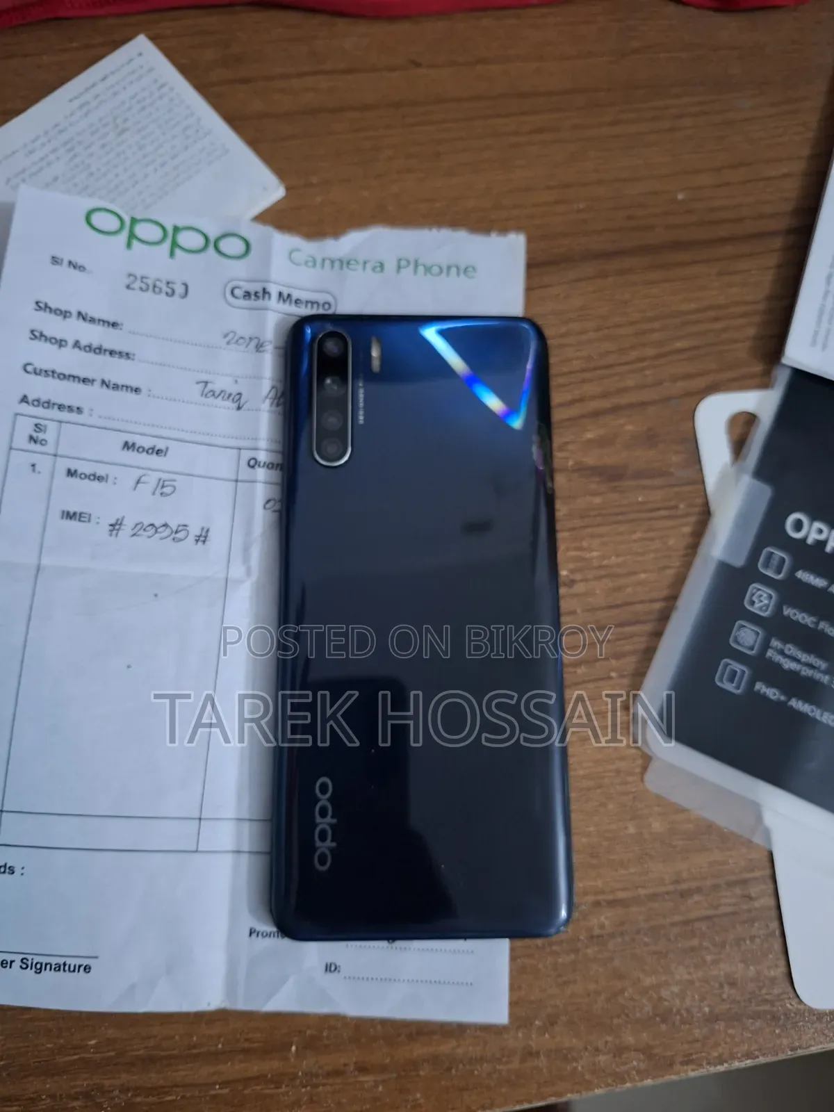 Oppo F15 128 GB Blue