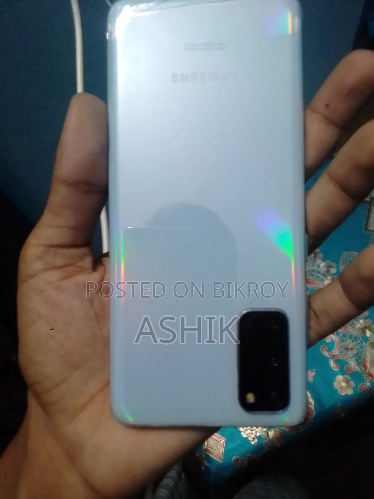 স্যামসাং গ্যালাক্সি এস২০ ৫জি ইউডব্লিউ ১২৮ জিবি গ্রে