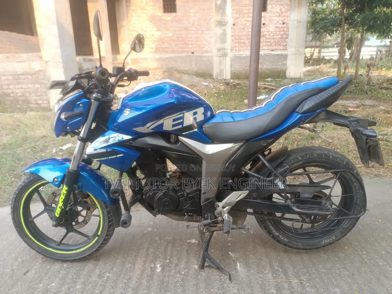 Suzuki Gixxer 2016 Blue