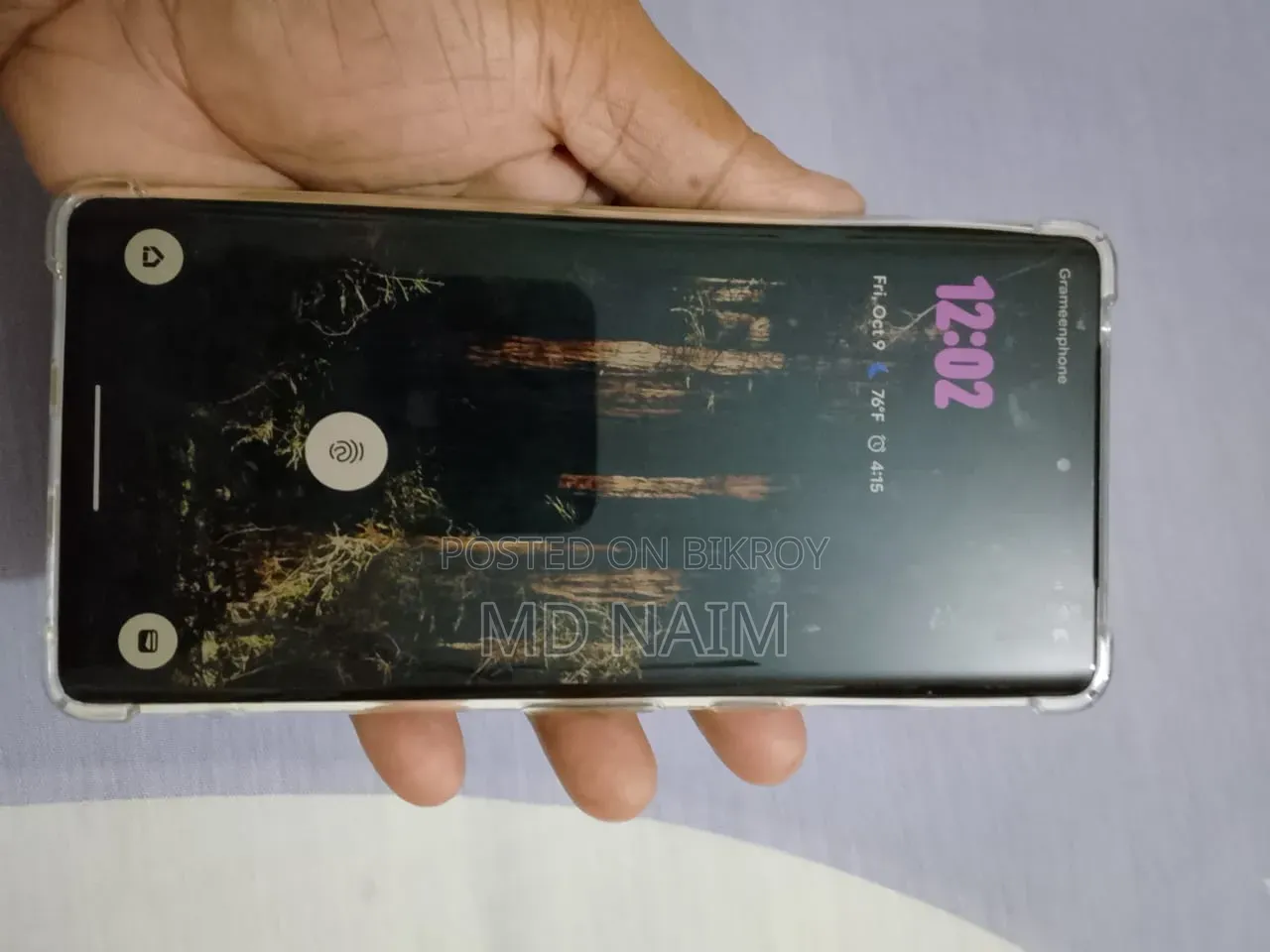 গুগল পিক্সেল ৭ প্রো ১২৮ জিবি ব্ল্যাক