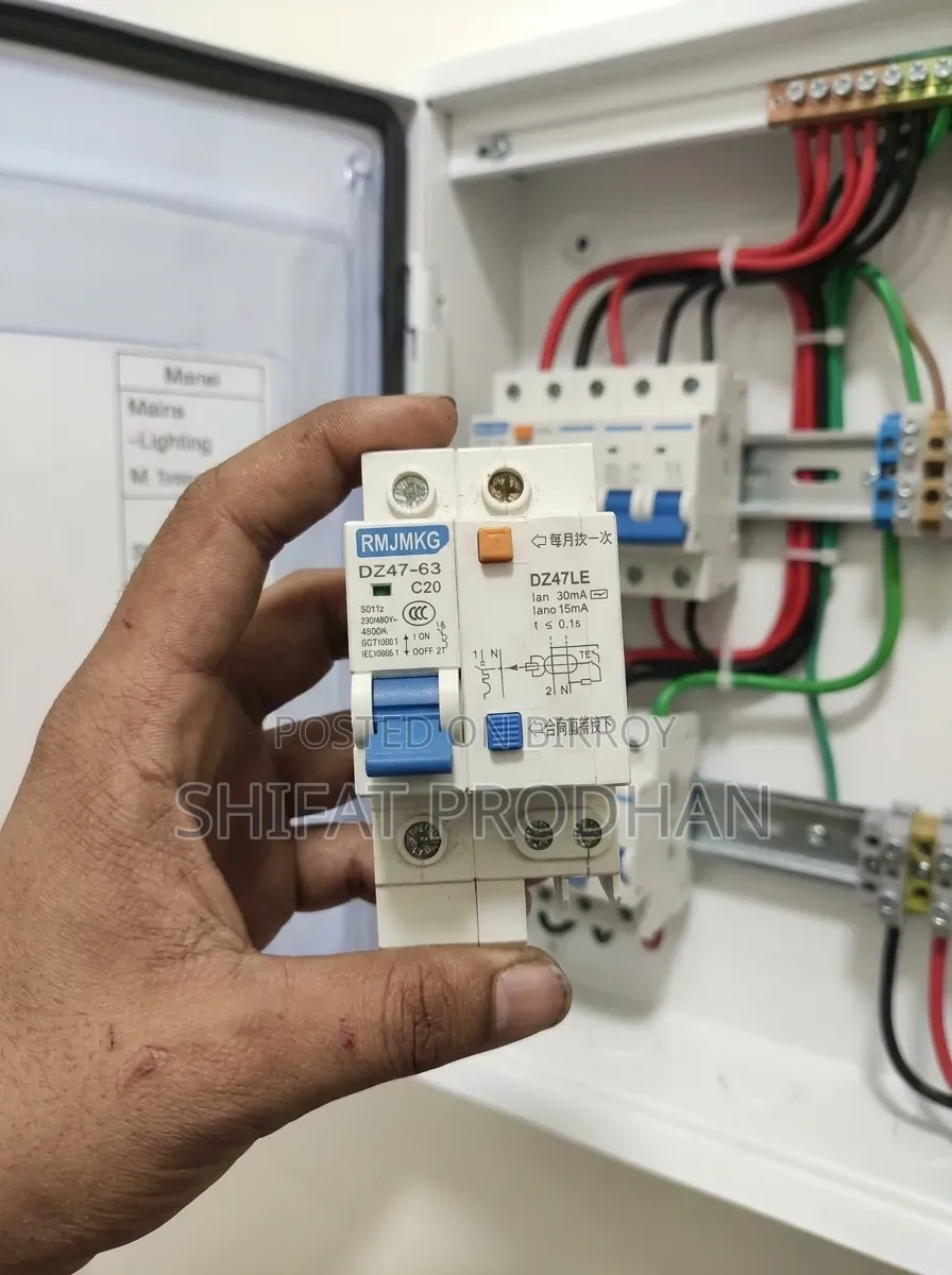 Dz47le C20 Rcbo Breaker Lot or Wholesale Sale. Total Quantity: [100].