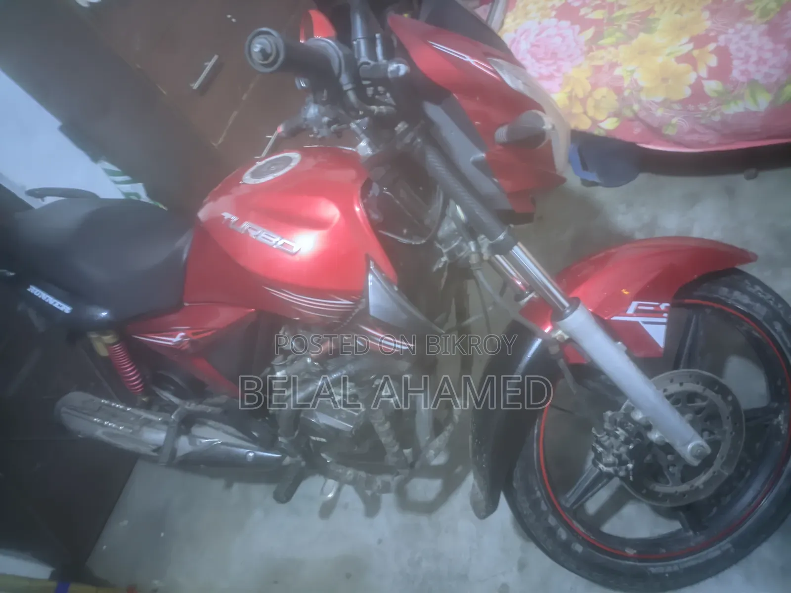 রানার টার্বো ১২৫ ২০১৯ লাল