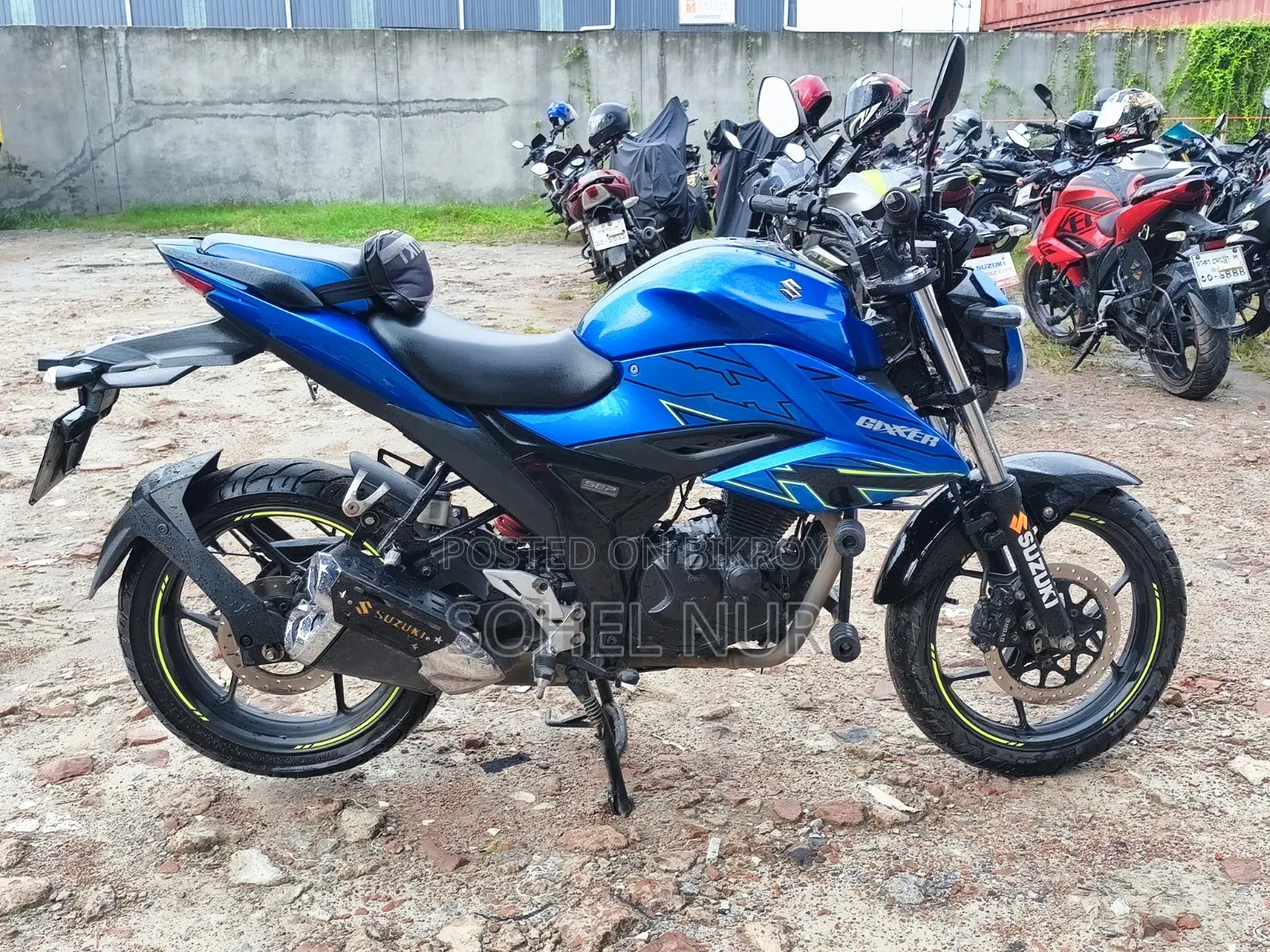 Suzuki Gixxer 2024 Blue