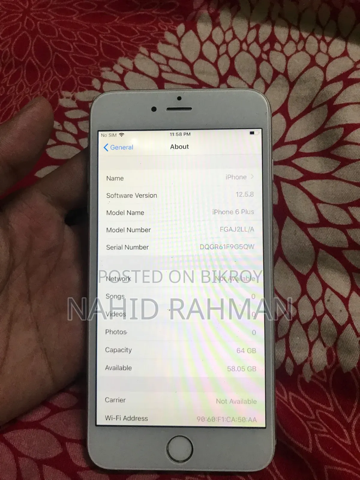 Apple iPhone 6 Plus 64 GB Silver