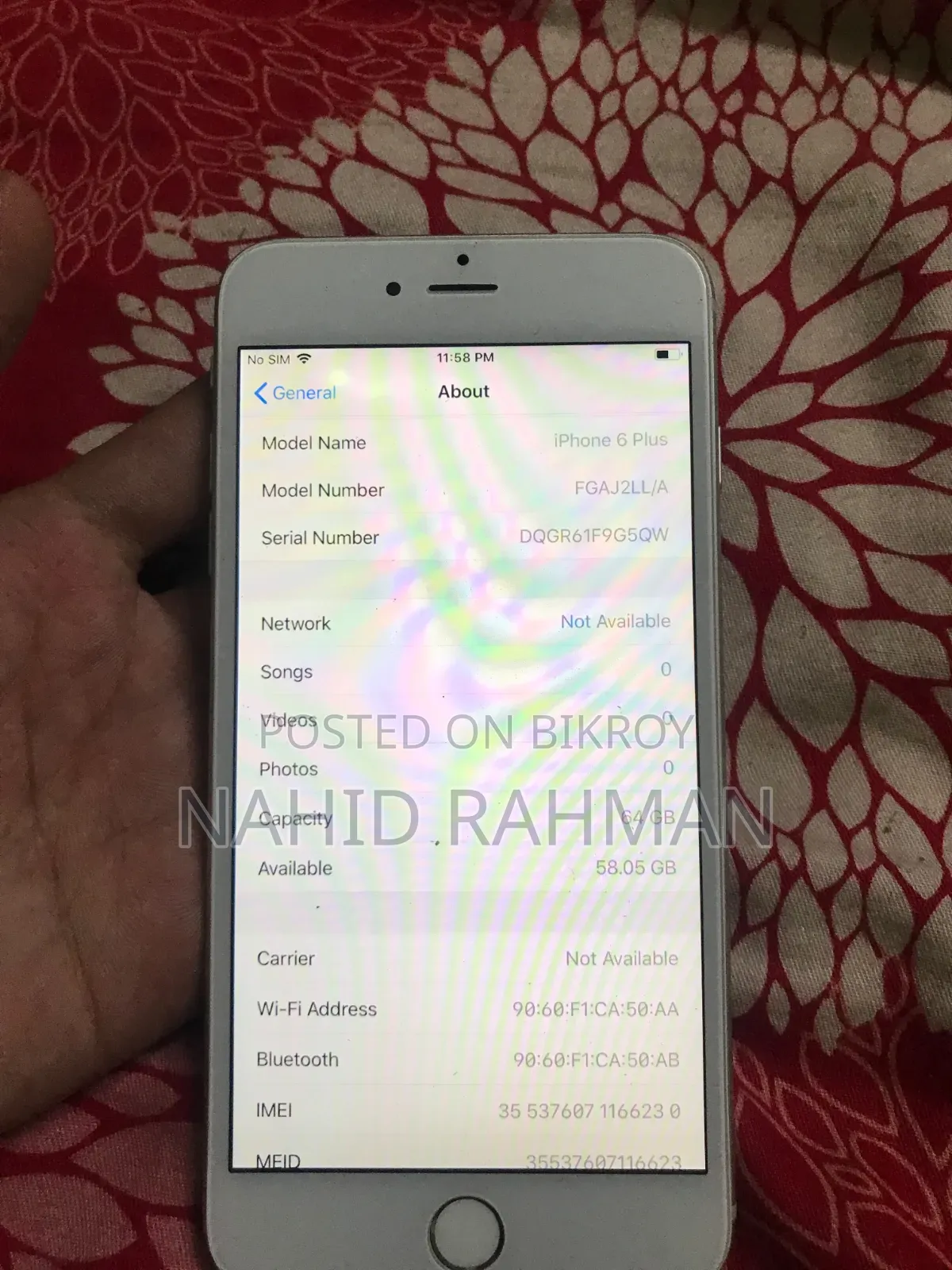 Apple iPhone 6 Plus 64 GB Silver