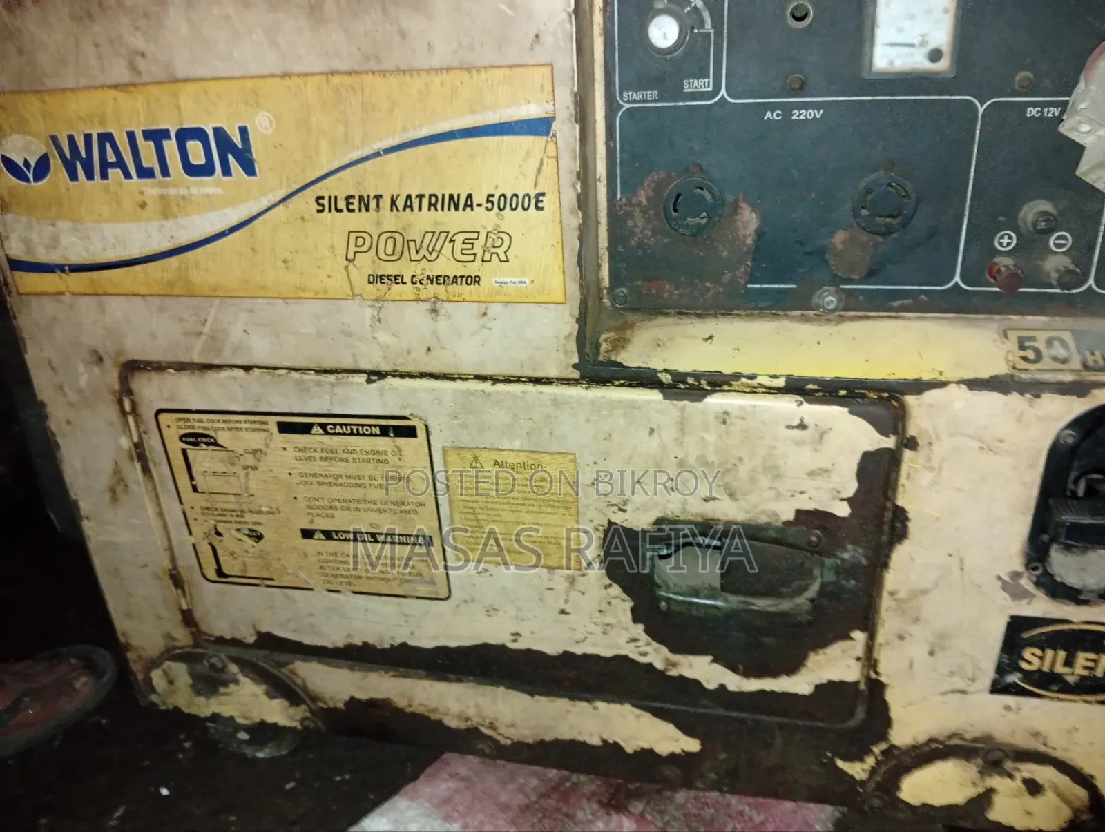 Five kilowatt generator