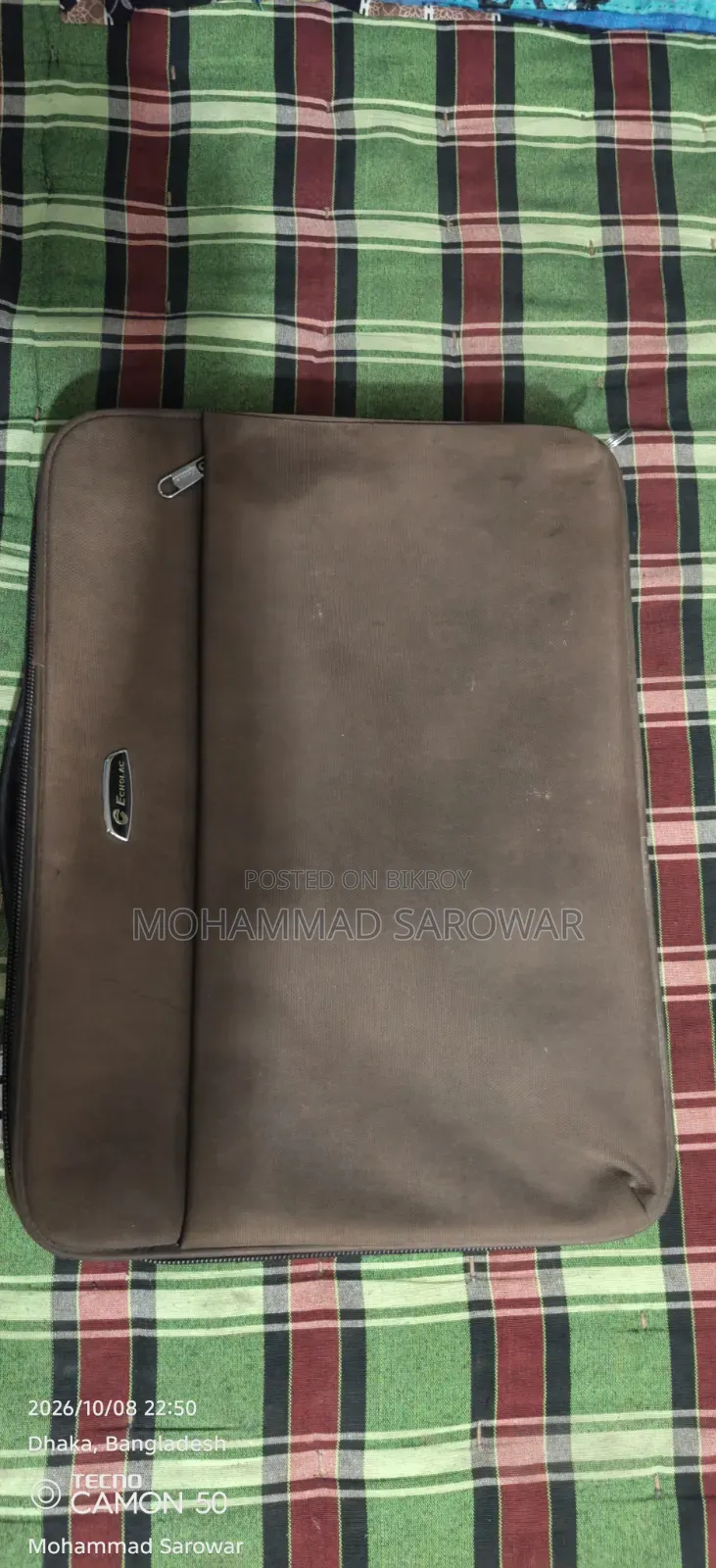 Original Echolac Travel Suitcase/Bag