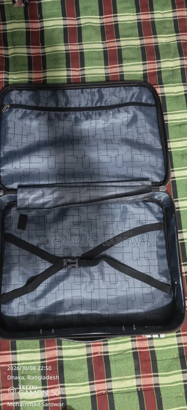 Original Echolac Travel Suitcase/Bag