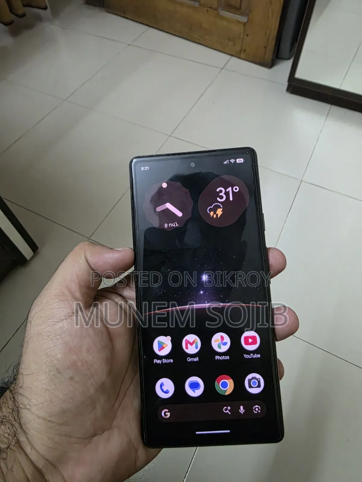 Google Pixel 6a 128 GB Black