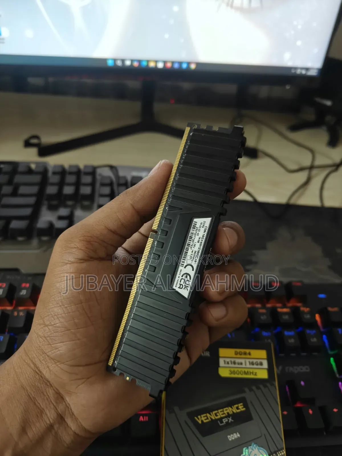 Corsair Vengeance Ddr4 3600mhz