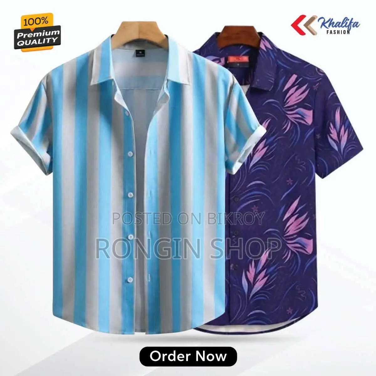 Men's Premium Micro Stretch Half Sleeve Casual Shirt