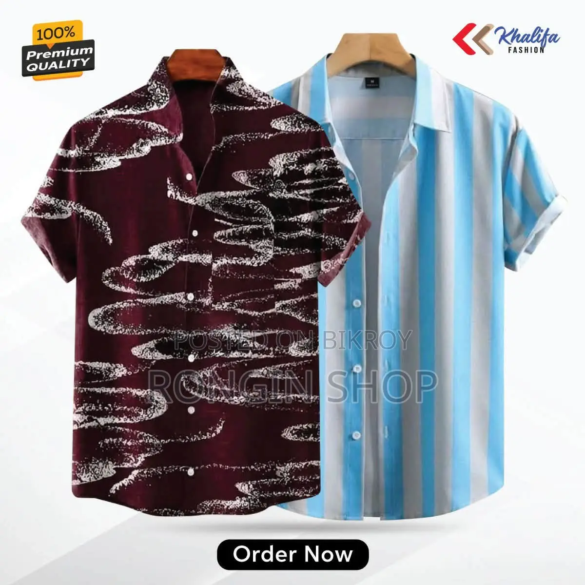 Men's Premium Micro Stretch Half Sleeve Casual Shirt