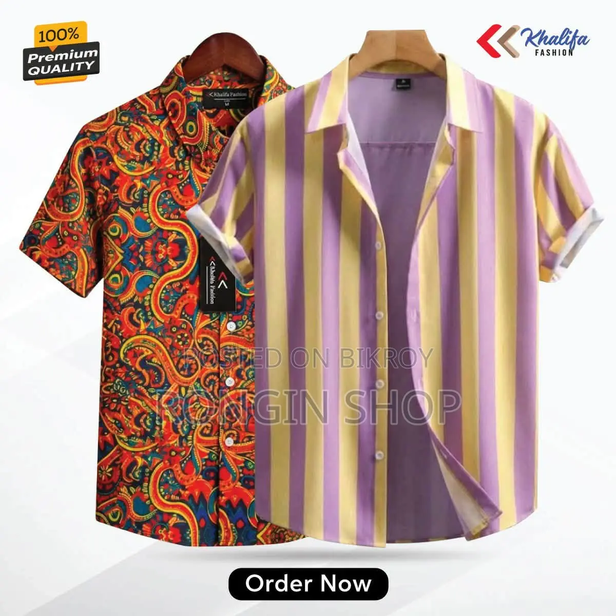 Men's Premium Micro Stretch Half Sleeve Casual Shirt