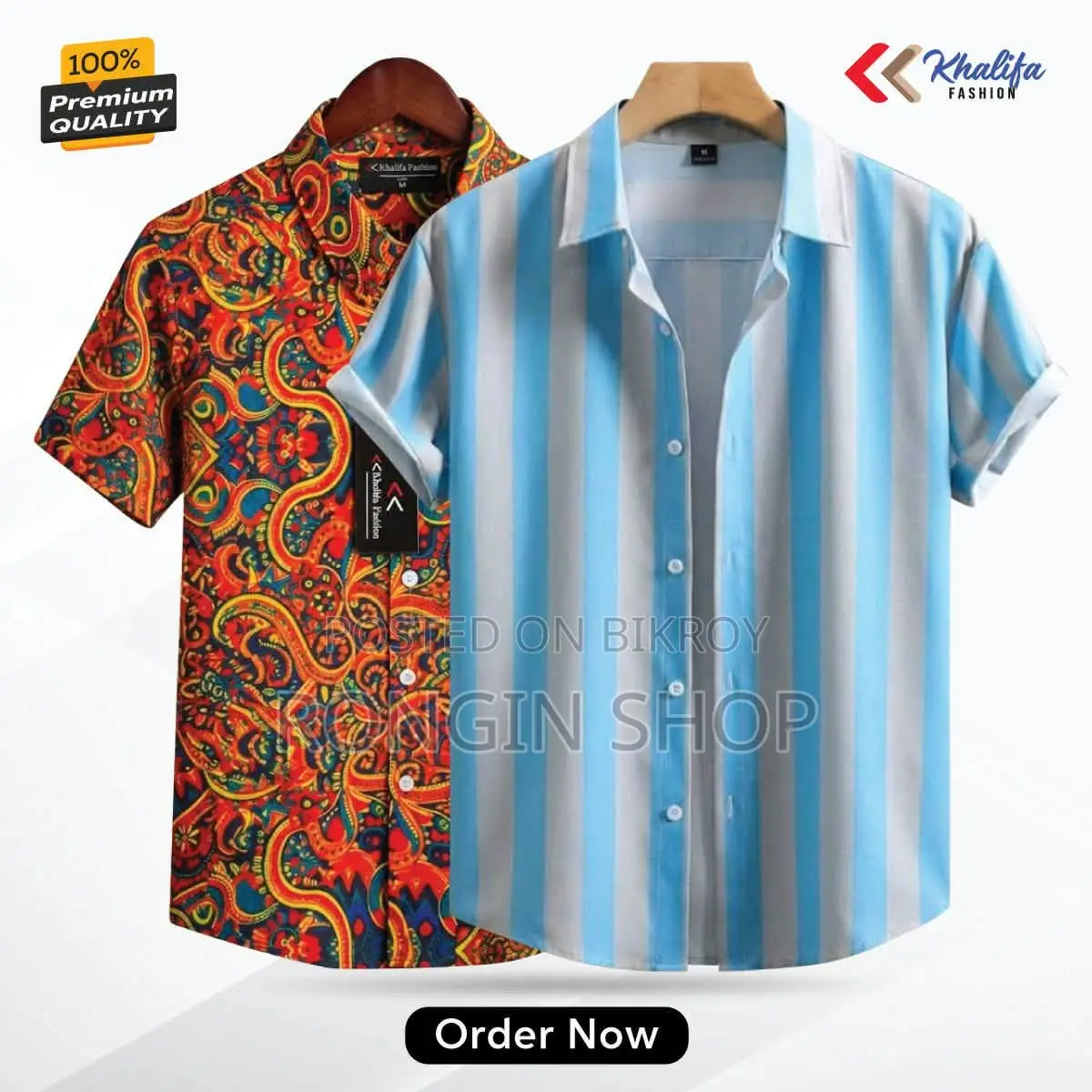 Men's Premium Micro Stretch Half Sleeve Casual Shirt