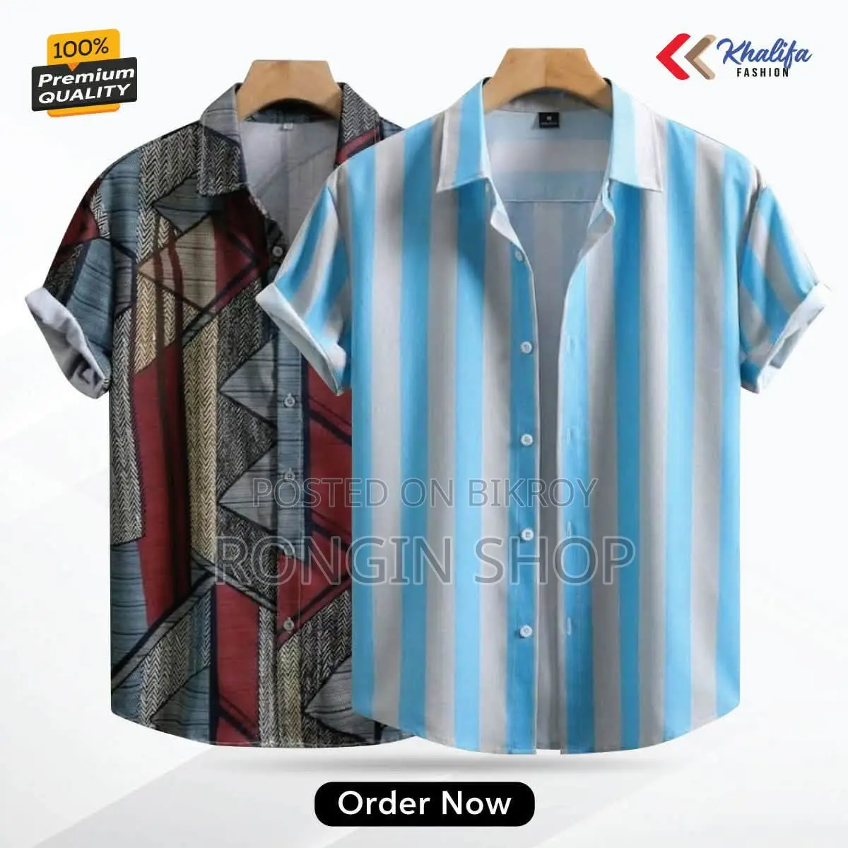Men's Premium Micro Stretch Half Sleeve Casual Shirt